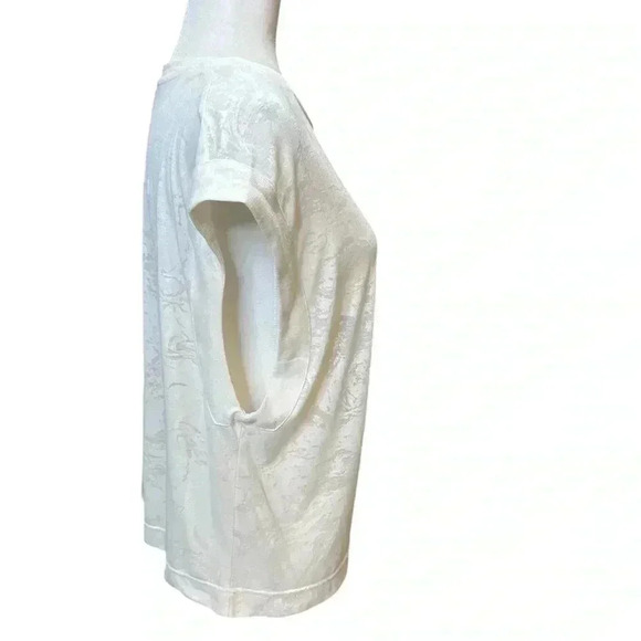 Varley Virden Womens T-Shirt Cream  Size Small - Picture 3 of 7